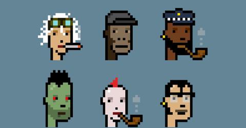 CryptoPunks pixel art