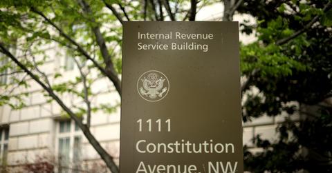 IRS sign