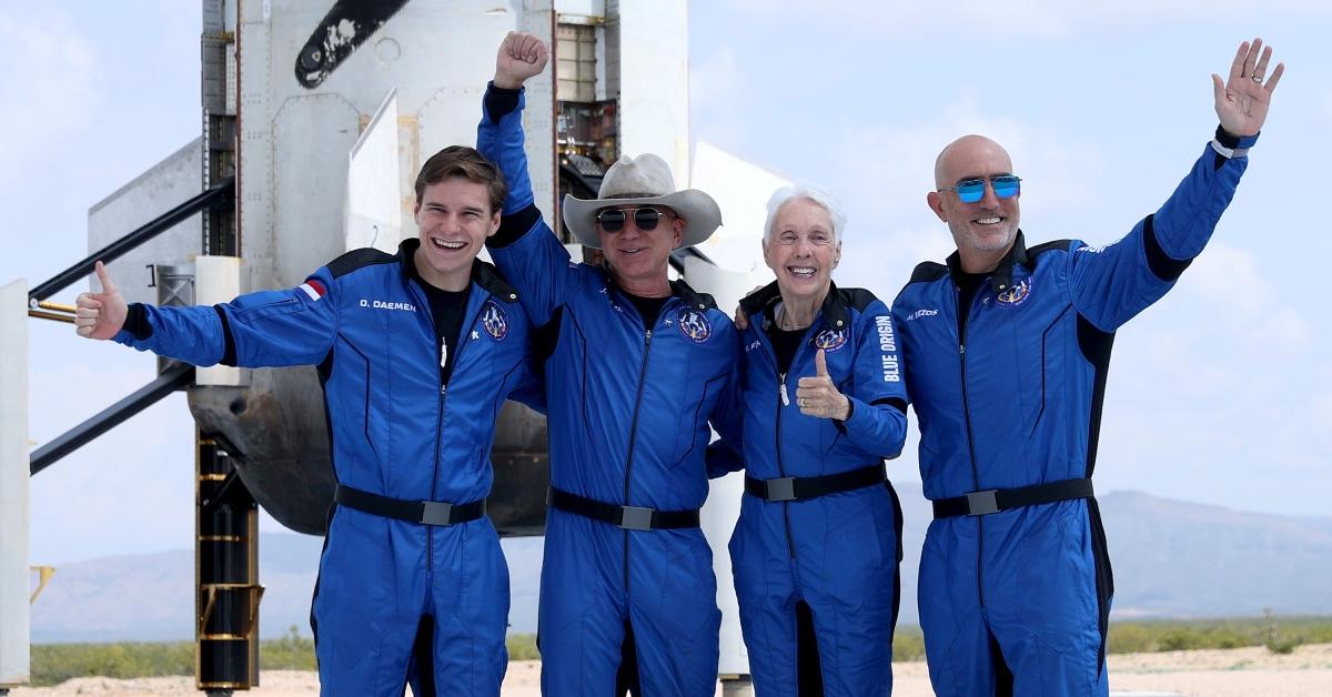 Blue Origin’s New Shepard crew (2021)