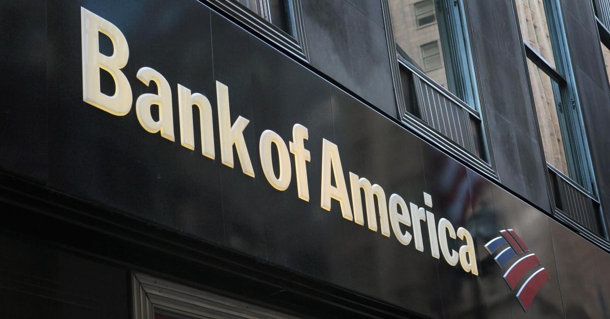 Bank of America sign