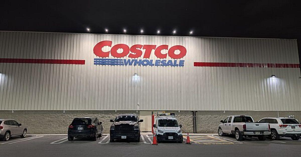 The parking lot of a Costco location in 2015.