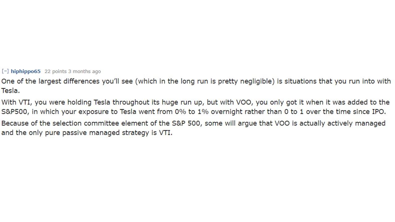 VTI Versus VOO ETF Tax Efficiency, Explained