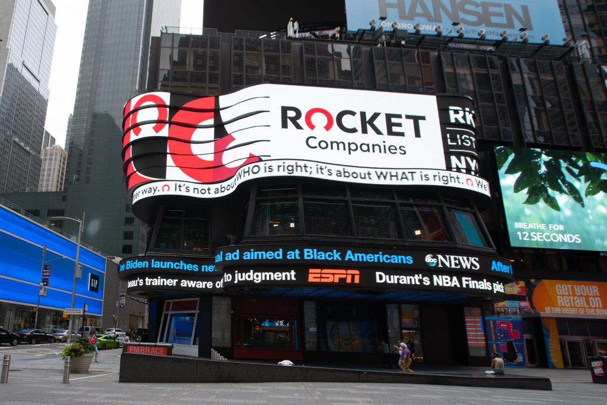 rocket companies fintech stock