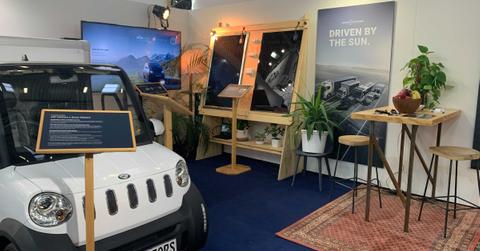 A Sono Motors showroom