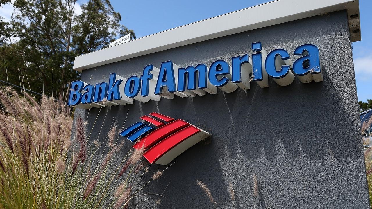 Bank of America sign