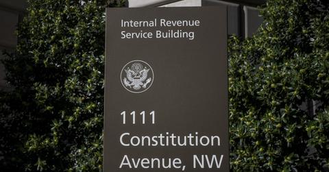 IRS building sign