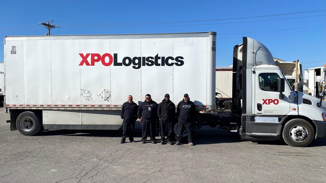 XPO Logistics truck