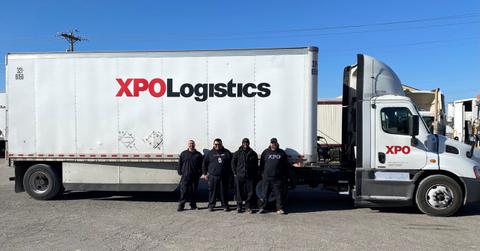 XPO Logistics truck