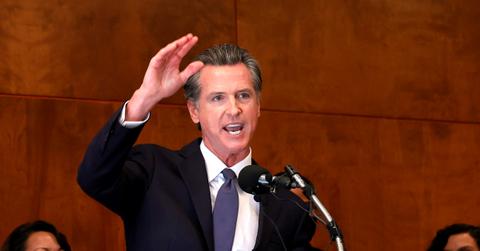 California Governor Gavin Newsom