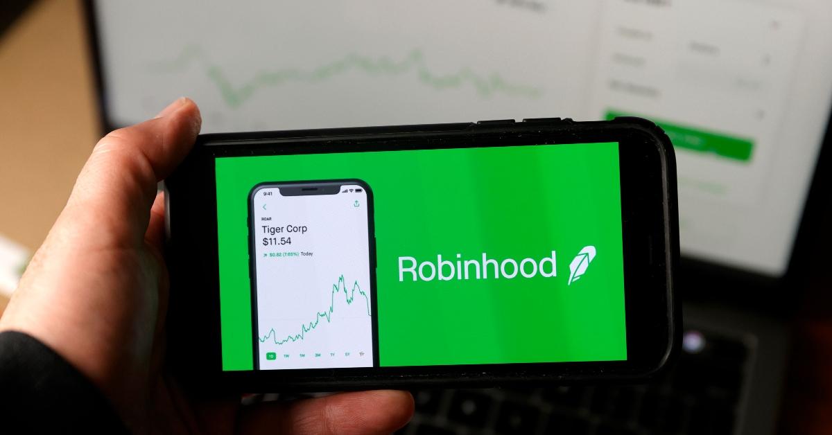 Robinhood on a smartphone