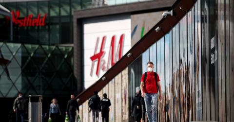 Westfield Mall in London, England