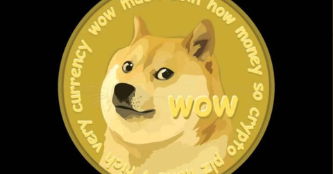 Dogecoin meme graphic
