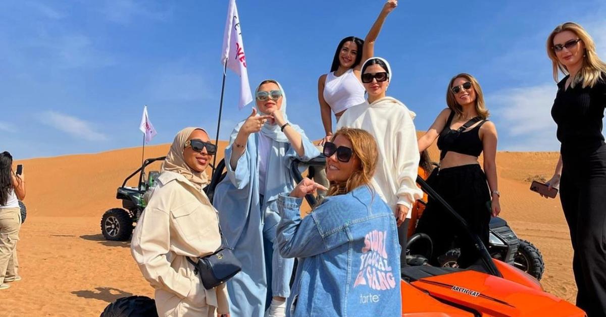 Tarte Cosmetics influencers on the Dubai trip