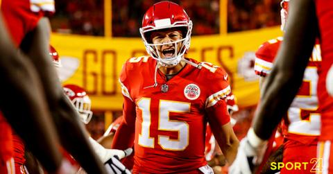 Kansas City Chiefs quarterback Patrick Mahomes