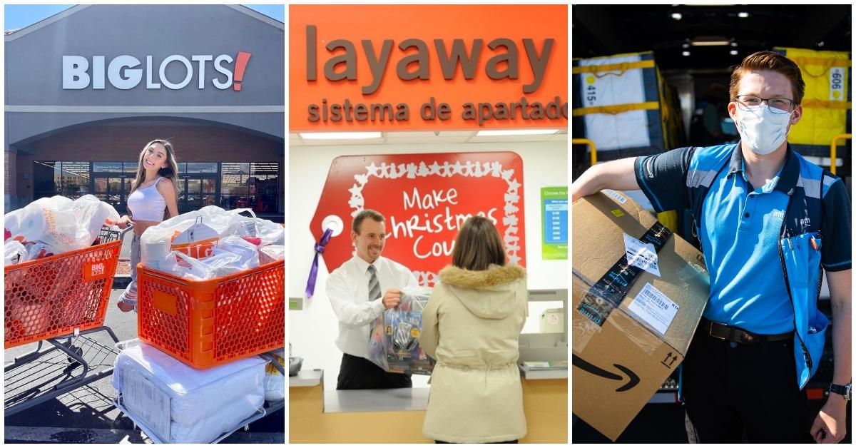 Stores with layaway programs