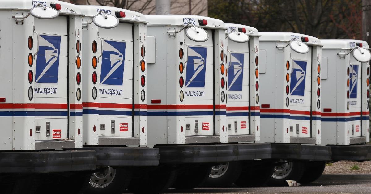 USPS mail trucks