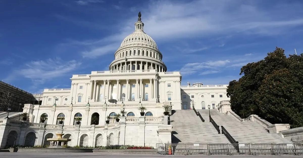 A close up of the U.S. Capitol.