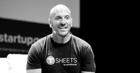 Matt Rissell in a black TSheets t-shirt