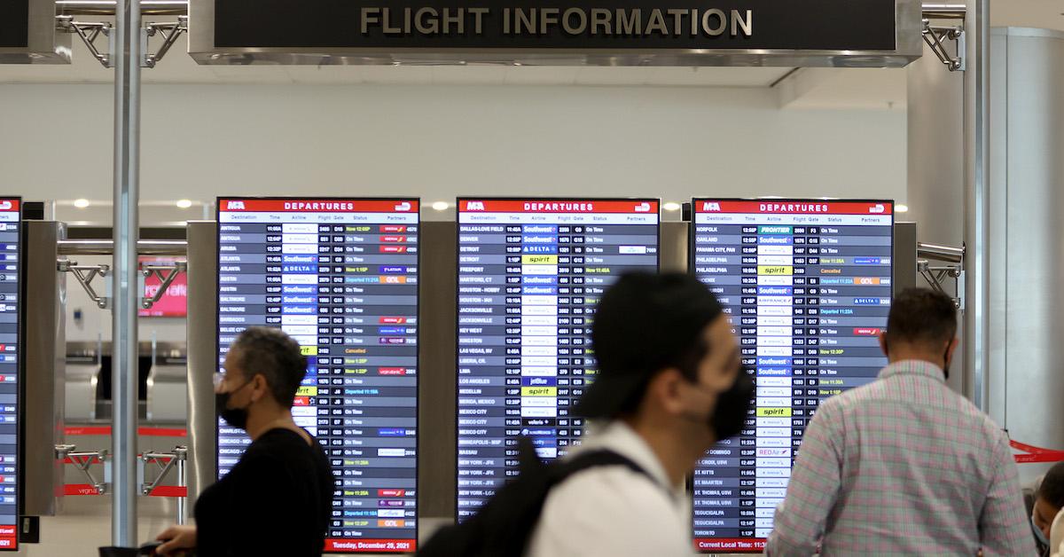 flight schedule board