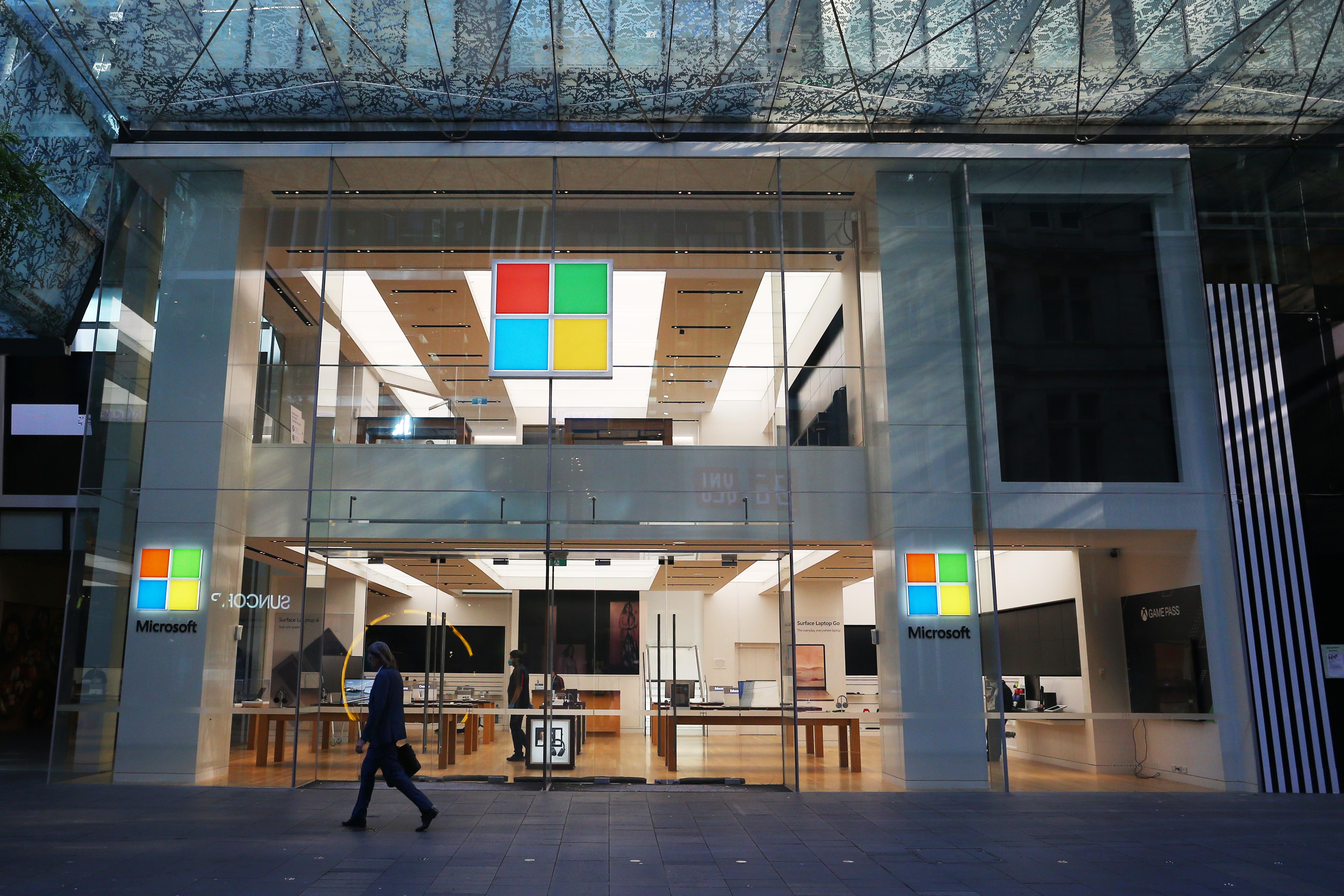 Microsoft storefront