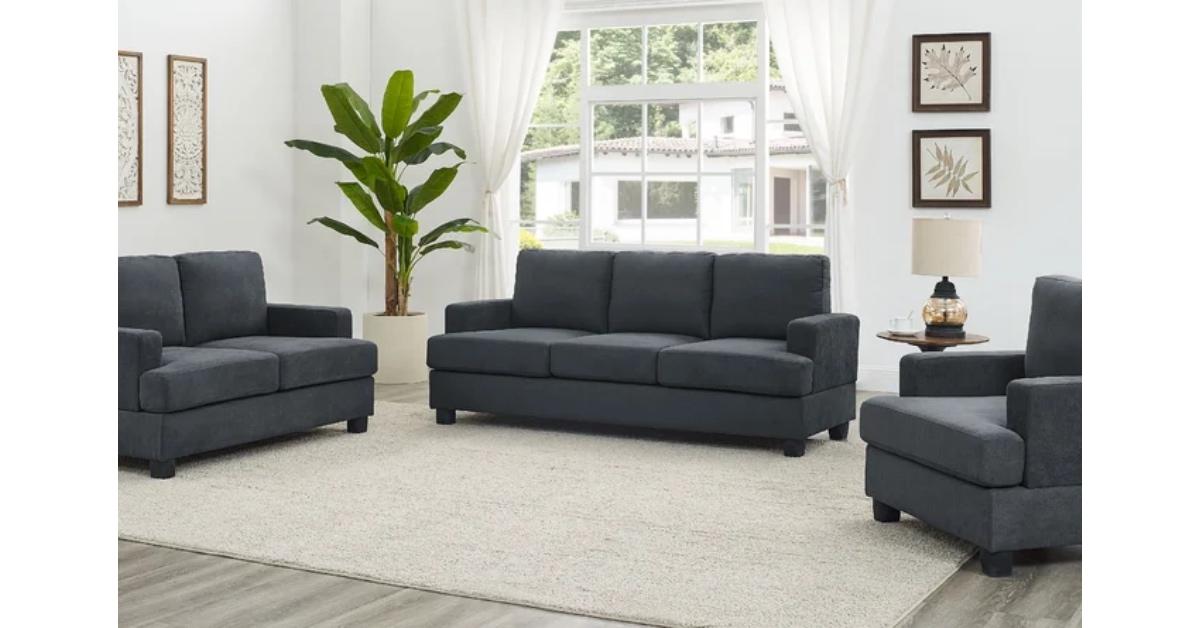 OneAmerica Home 3-Piece Living Room Set