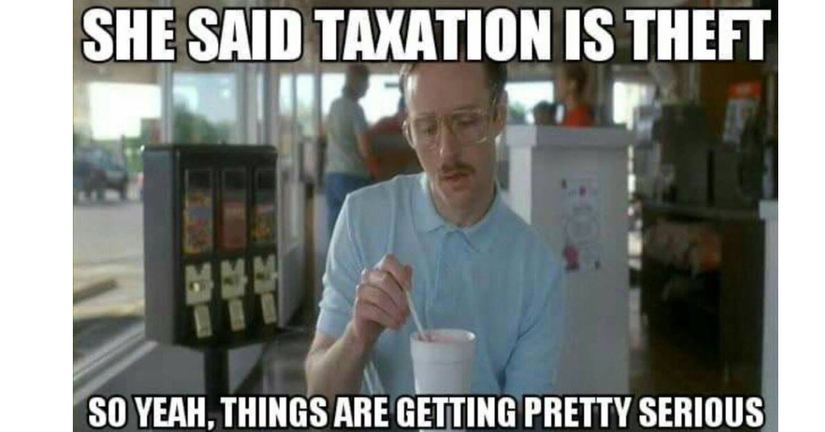 funny tax day meme 2022