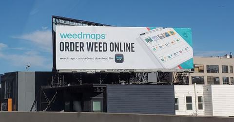 is weedmaps publicly traded
