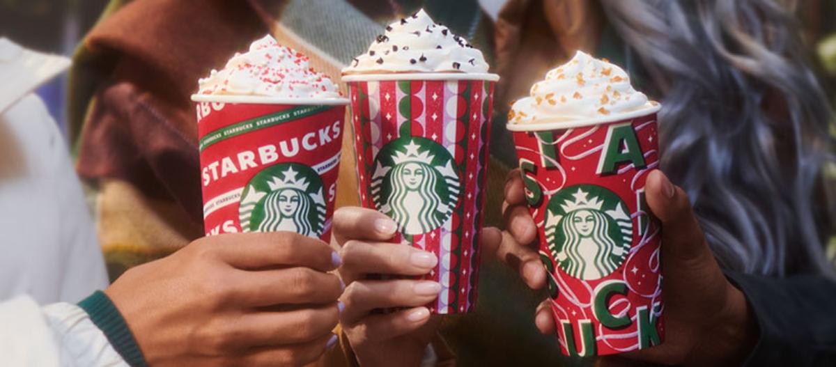 Starbucks' red cups, holiday drinks are back
