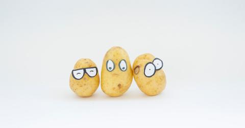 Three potatoes