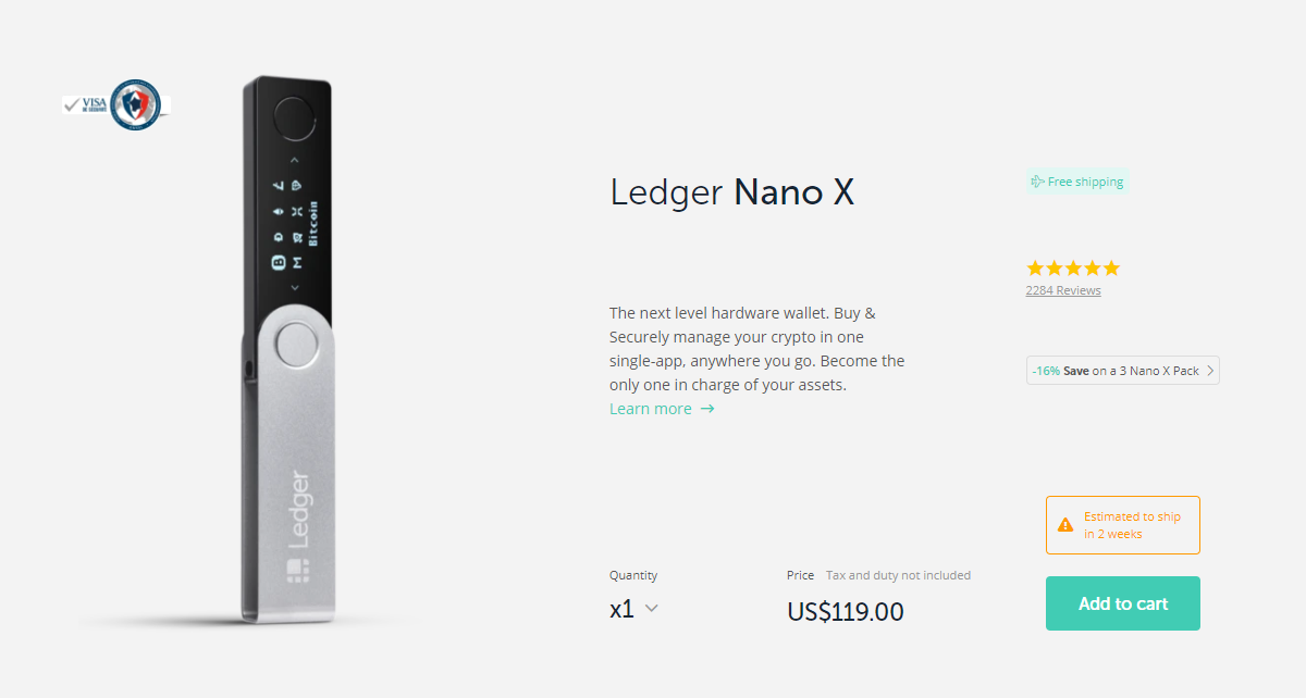 ledger nano x