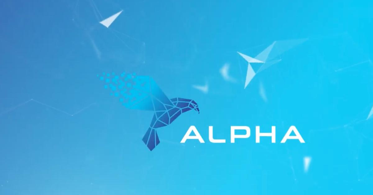 Alpha Schools logo.