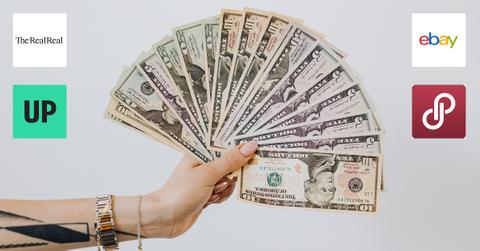 person holding money