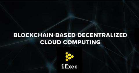 iExec advertisement and logo