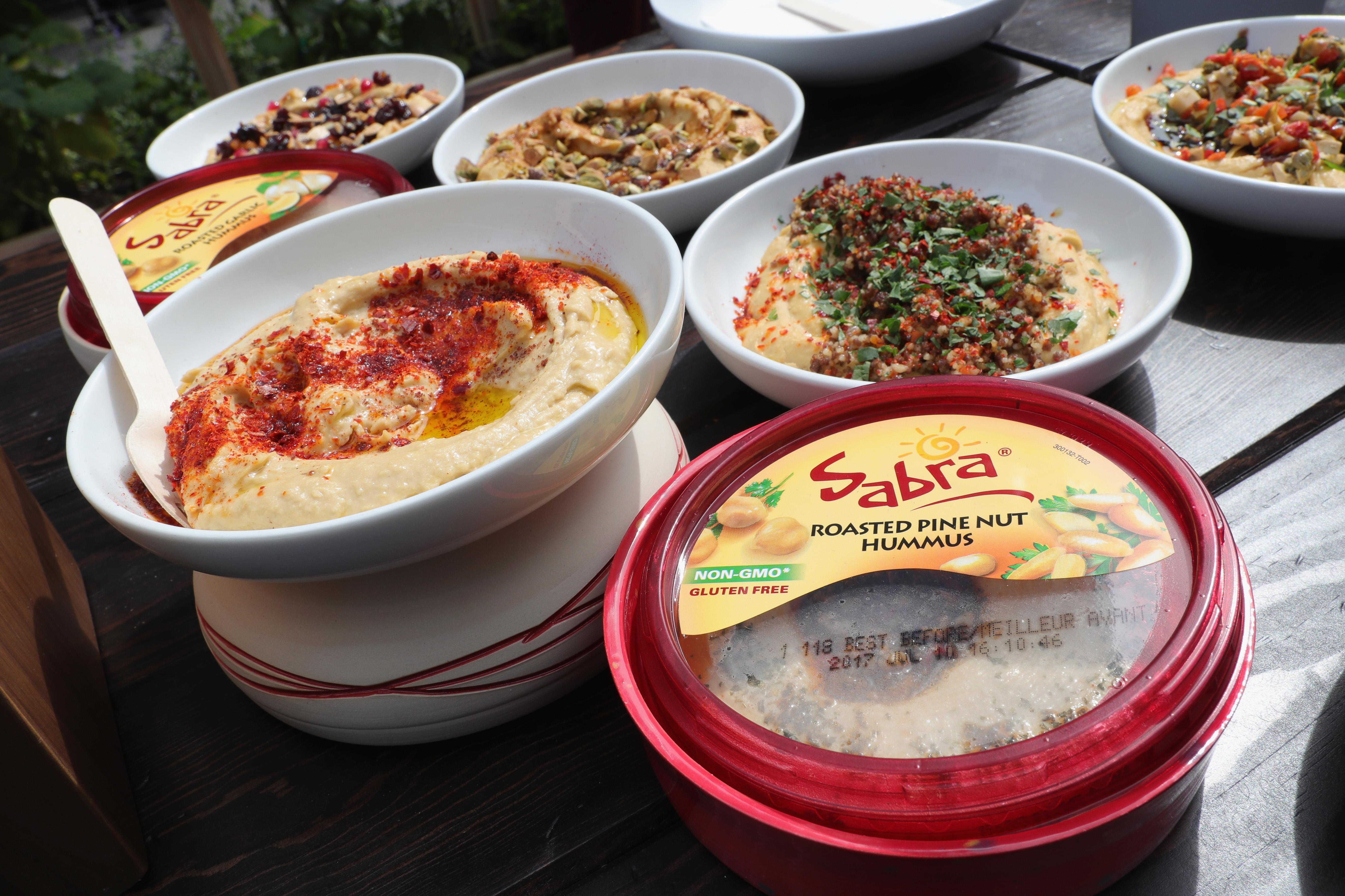 Sabra Hummus owned by Israeli apartheid-supporting company Strauss Group