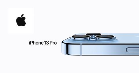 Apple iPhone 13 Pro and Apple logo