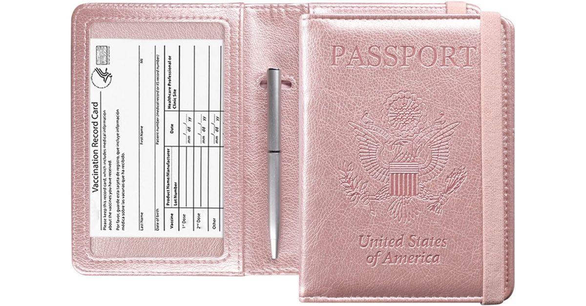 ACdream Passport and Vaccine Card Holder Combo