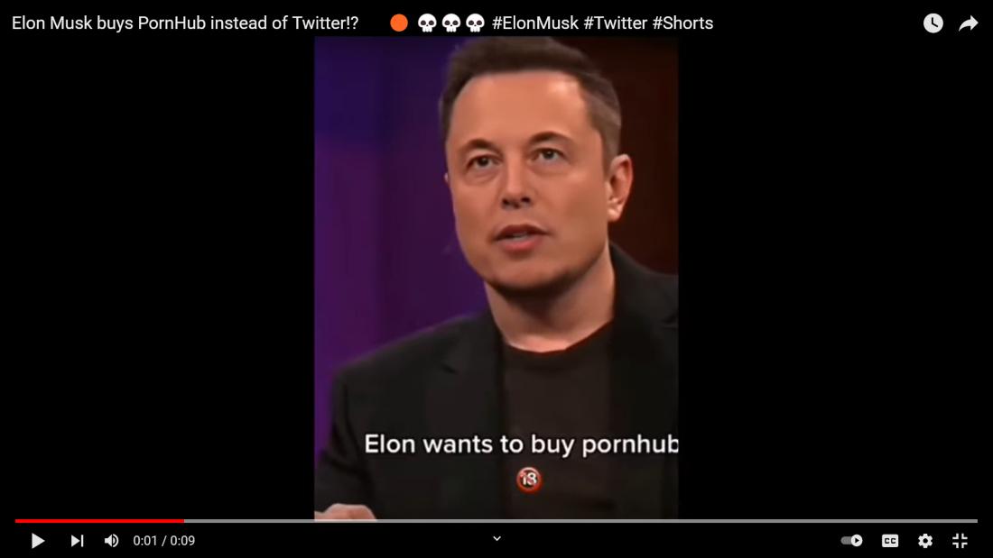 elon musk pornhub rumors