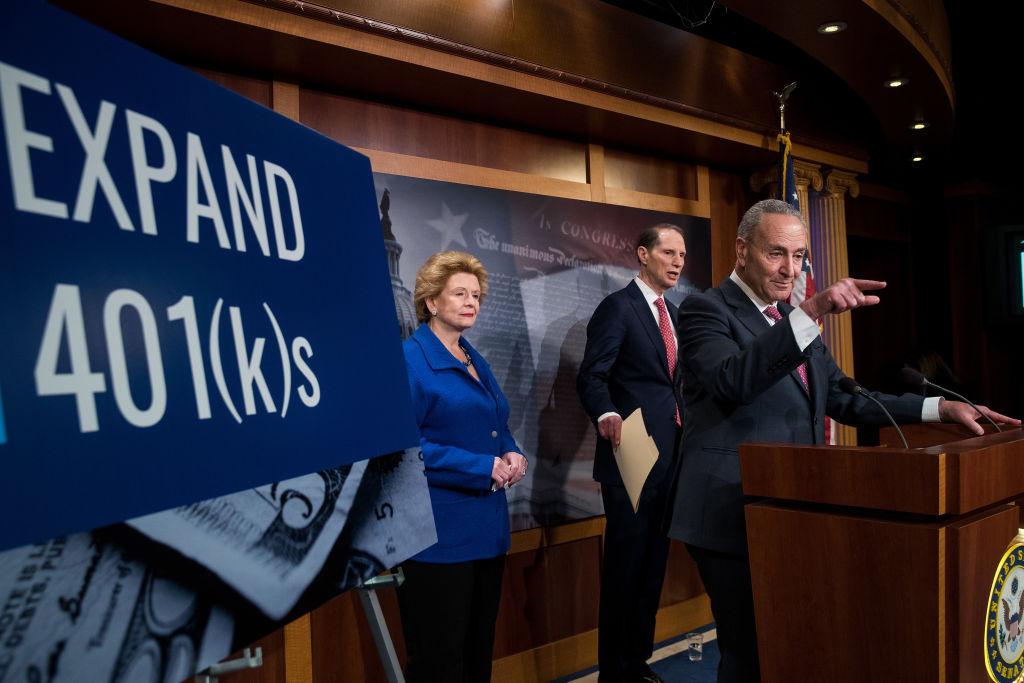 Senators unveil a plan to increase 401(k) retirement plan opportunities