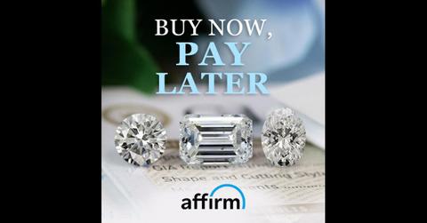 Diamonds and the Affirm logo