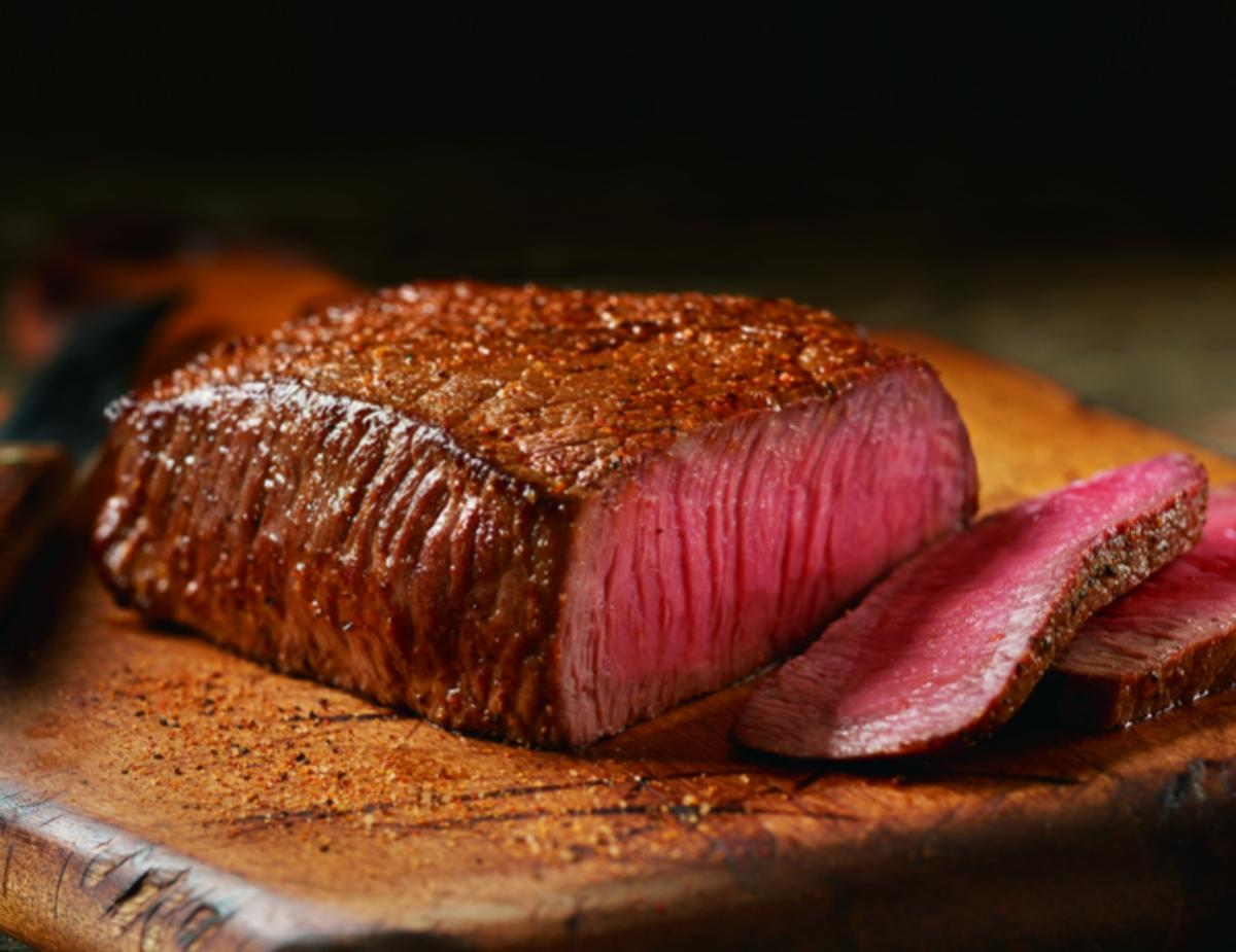 A steak from Outback Steakhouse