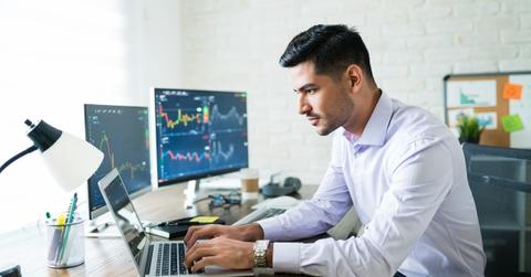 An investor looking at BITI data