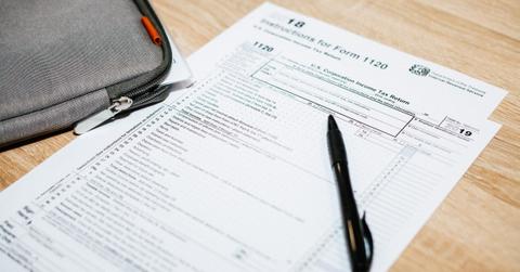 Income tax paperwork