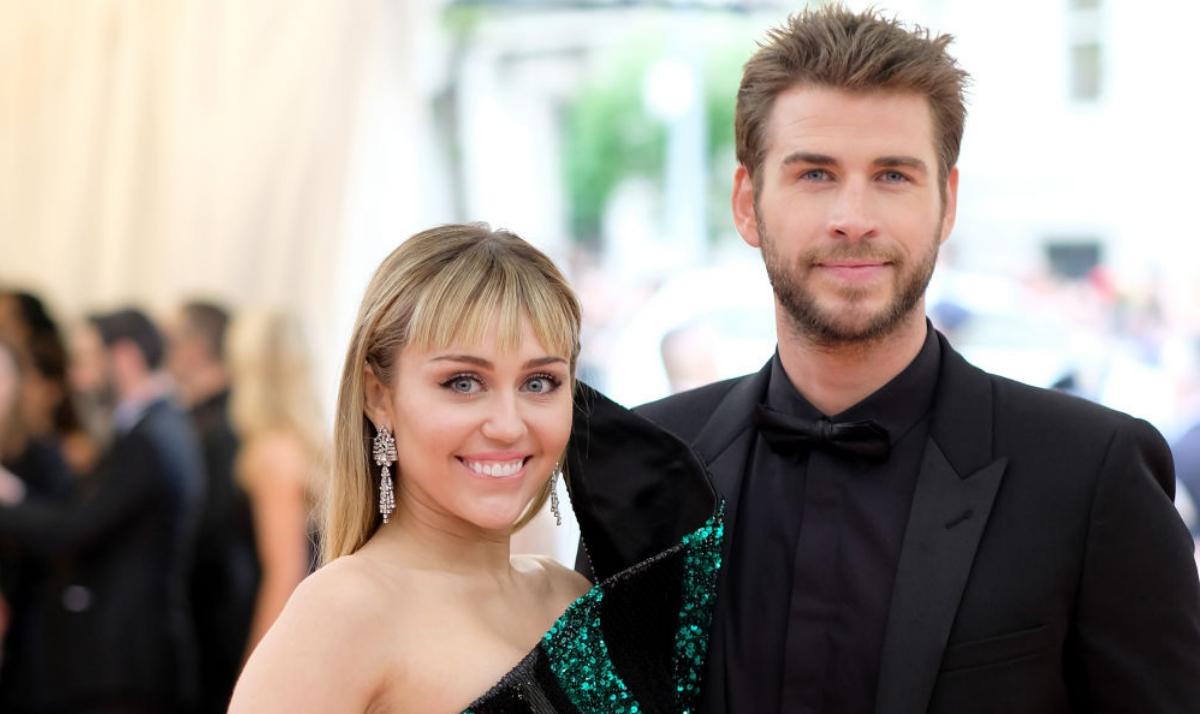 Miley Cyrus and Liam Hemsworth at the 2019 Met Gala