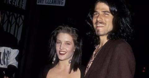 Lisa Marie Presley and Danny Keough.