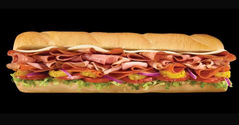 Subway's Supreme Meats sandwich