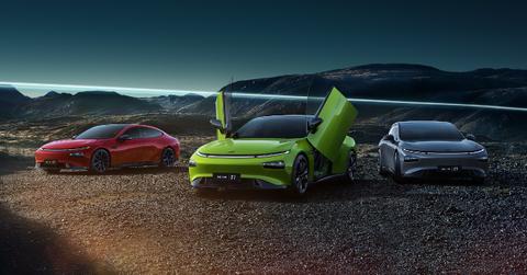 Xpeng vehicles