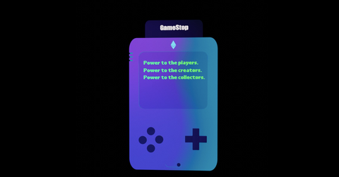 GameStop console message