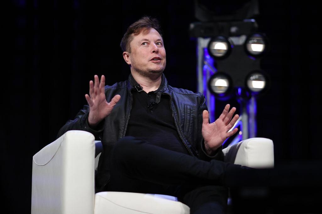 Elon Musk Speaks At Satellite Conference In Washington