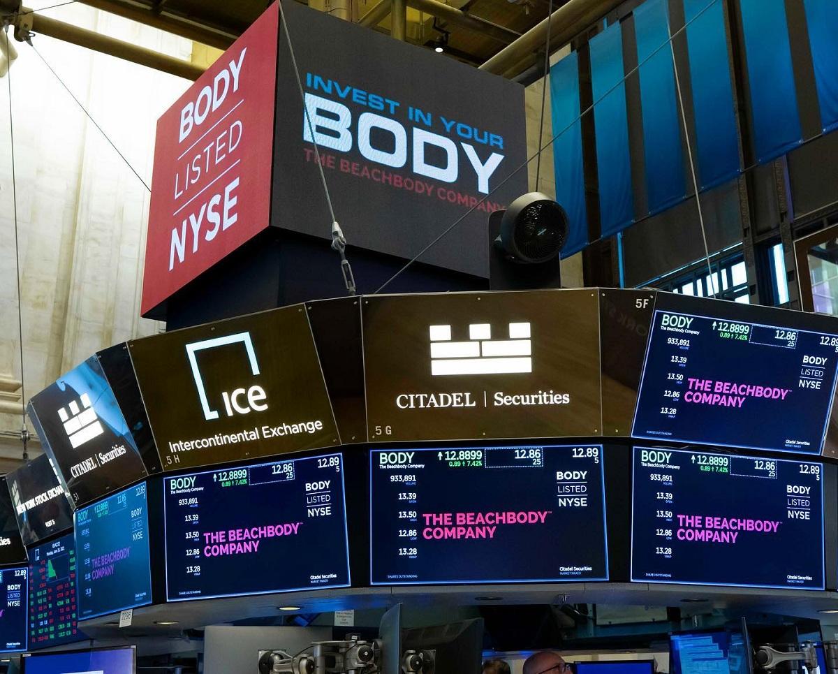 Beachbody at the NYSE