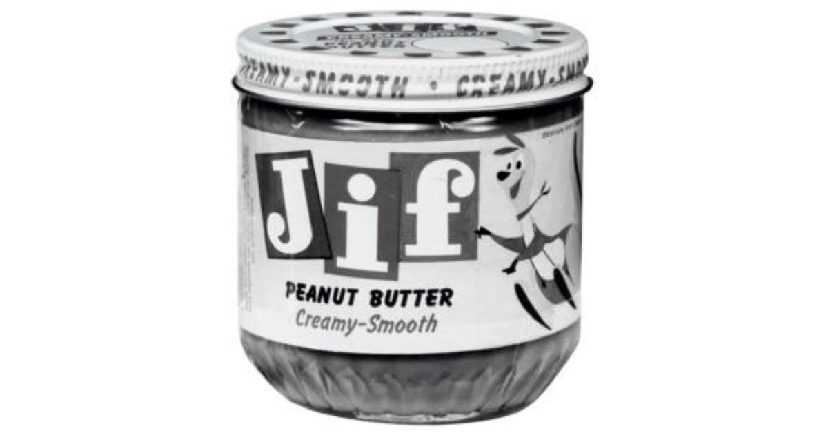 Jif Peanut Butter 1958